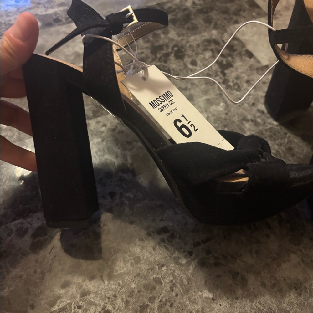 Black heels